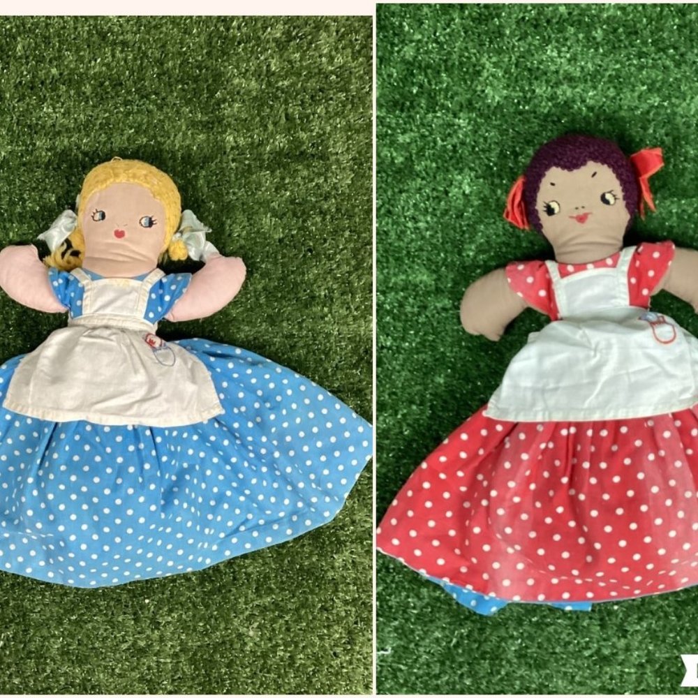 Vintage Topsy Turvy Doll Flip Over Reversible